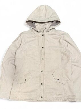 Y2K Patagonia Corduroy Hooded Snap Down Bomber Jacket